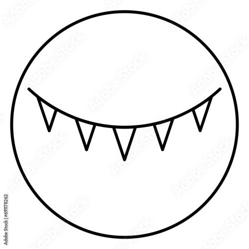 carnival line icon 2