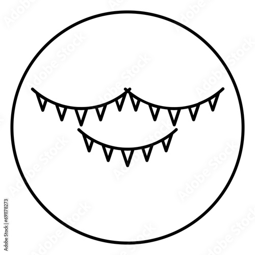 carnival line icon 2