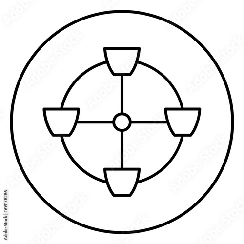 carnival line icon 2