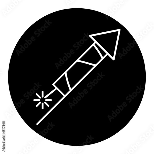 carnival glyph icon