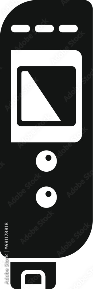 Chemical ph meter icon simple vector. Control level. Clinical base chart Chemical ph meter icon simple vector. Control level. Clinical base chart