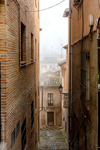 Paseando por el casco histórico de Toledo, España
