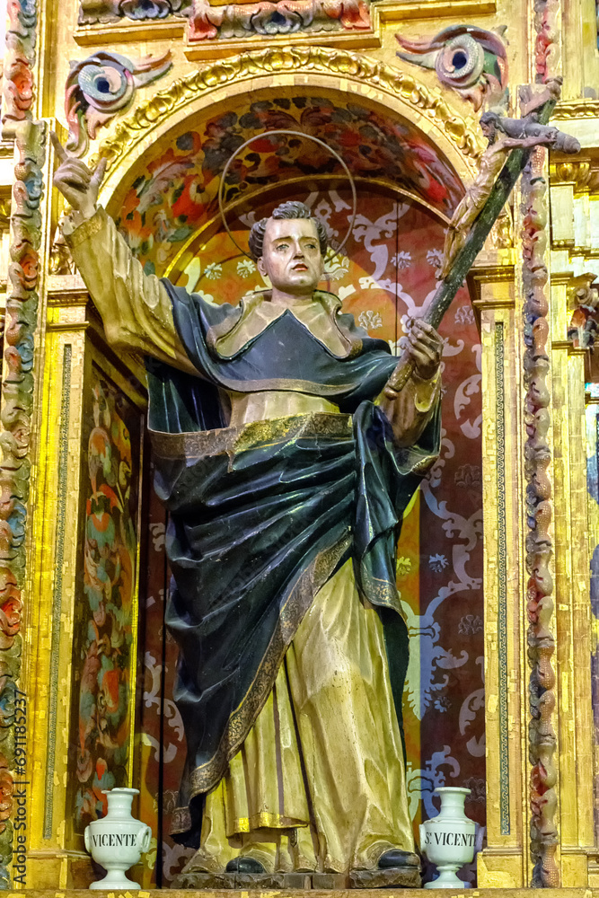 San Vicente en la Ermita del Virgen de la Estrella en Toledo, España