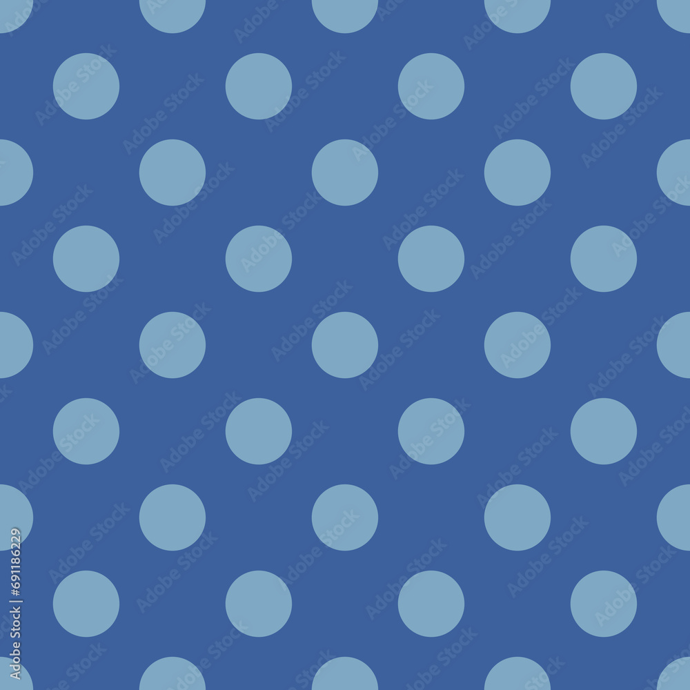 Polka Dots Pattern Repeat Background