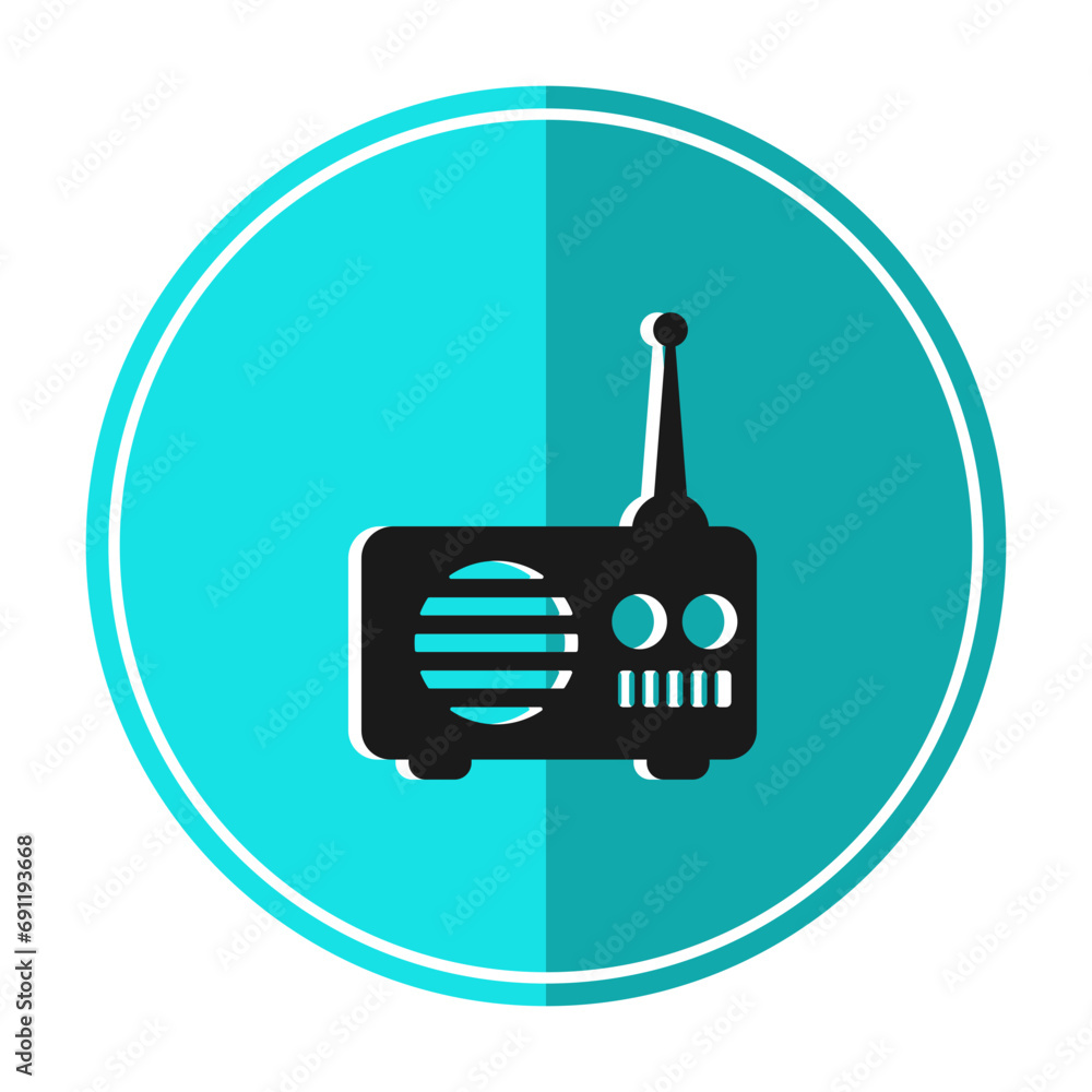 Obraz premium radio icon