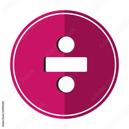 division sign icon