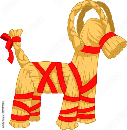 julbock typical classic yuletide christmas goat