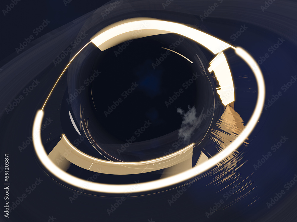 Black hole somewhere in space. Science fiction 3D rendered illustration. Black hole somewhere in space. Science fiction 3D rendered illustration.