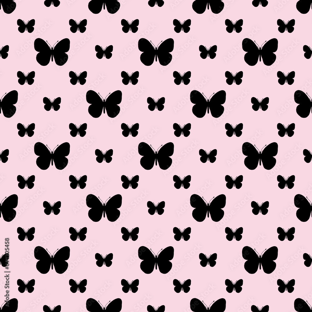 Pink Glamour seamless pattern. Pink Glamour seamless pattern.