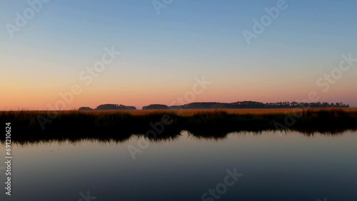 Sunrise over Saltwater Marsh
