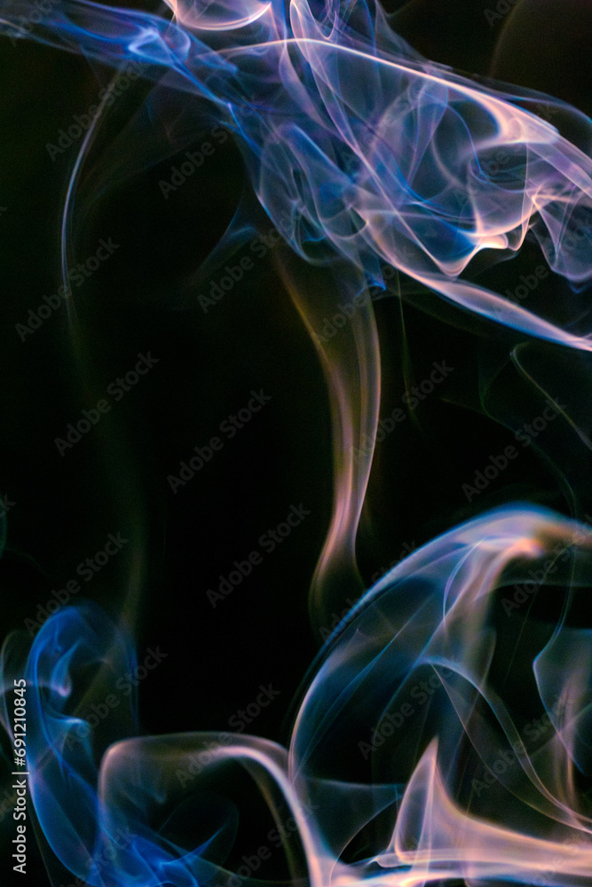 Obraz premium Smoke Chroma-18