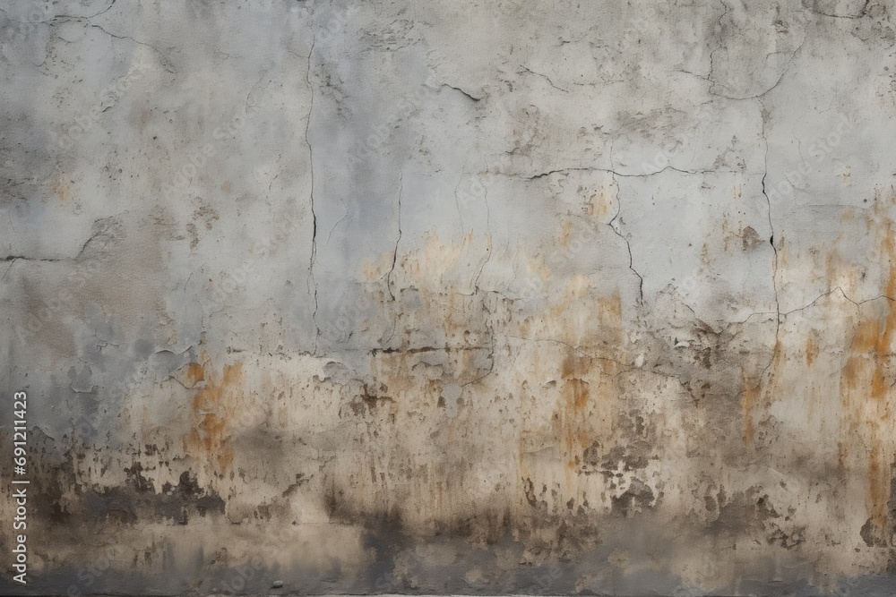 A weathered concrete wall with textured surface - an aged urban background
