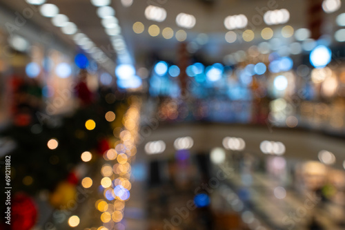 New year blurred and shimmering background image.