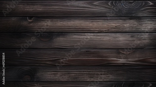 Modern minimalism: a dark background of wood with a clear and attractive texture