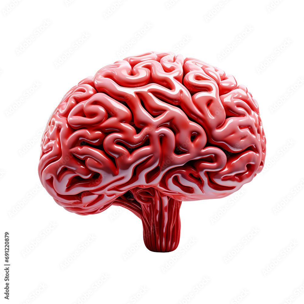 3d rendered illustration of brain 3d rendered illustration of brain