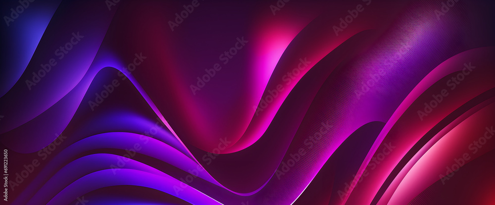 Fototapeta premium Captivating abstract background in dark blue-purple-lilac-magenta-pink-burgundy-red for design, specifically tailored for desktop wallpaper. Harmonious color gradient and ombre effect.