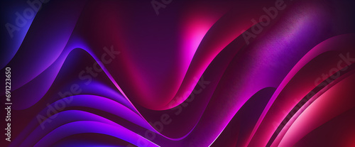 Captivating abstract background in dark blue-purple-lilac-magenta-pink-burgundy-red for design, specifically tailored for desktop wallpaper. Harmonious color gradient and ombre effect. photo