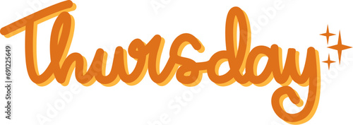 Thursday Lettering