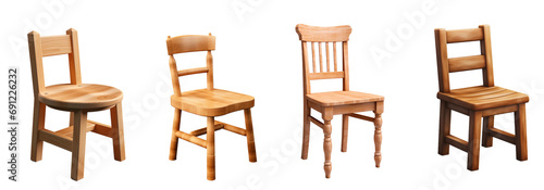 Antique wooden chair