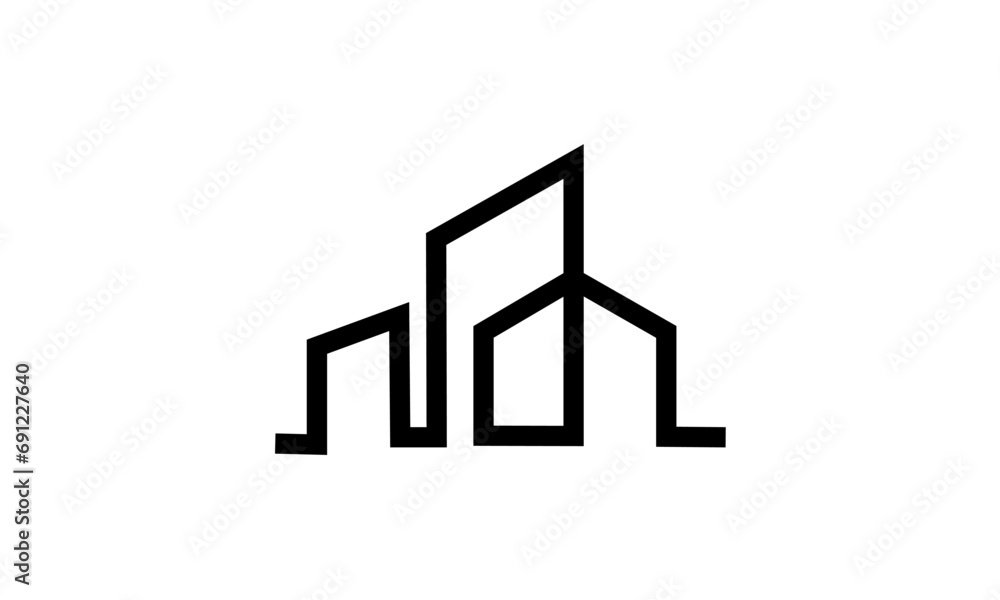 building city logo building city logo