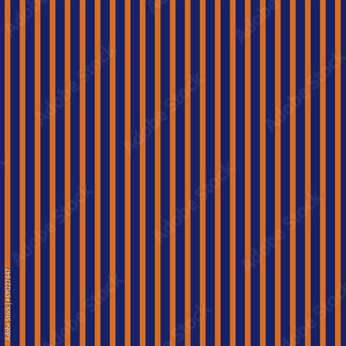 Foto Dark Blue with Orange Pin Stripe Seamless Tile
