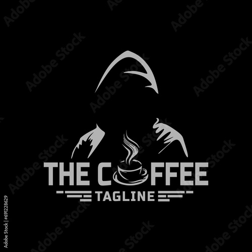 coffee magic vector logo design illustrator 