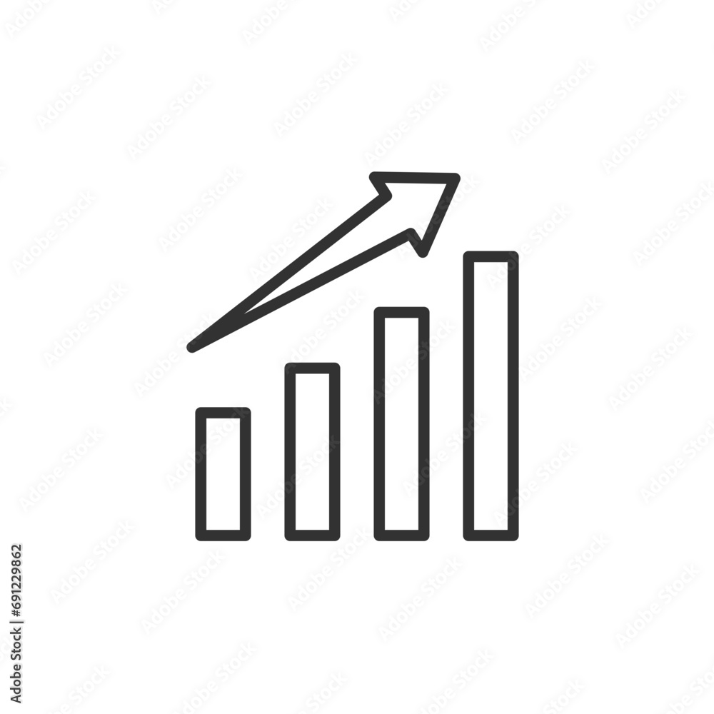 business graph icon business graph icon