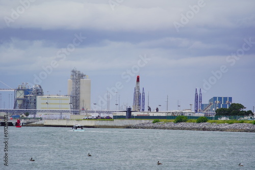 Fototapeta Naklejka Na Ścianę i Meble -  Rocket launch site facility in Cape Canaveral, Florida
