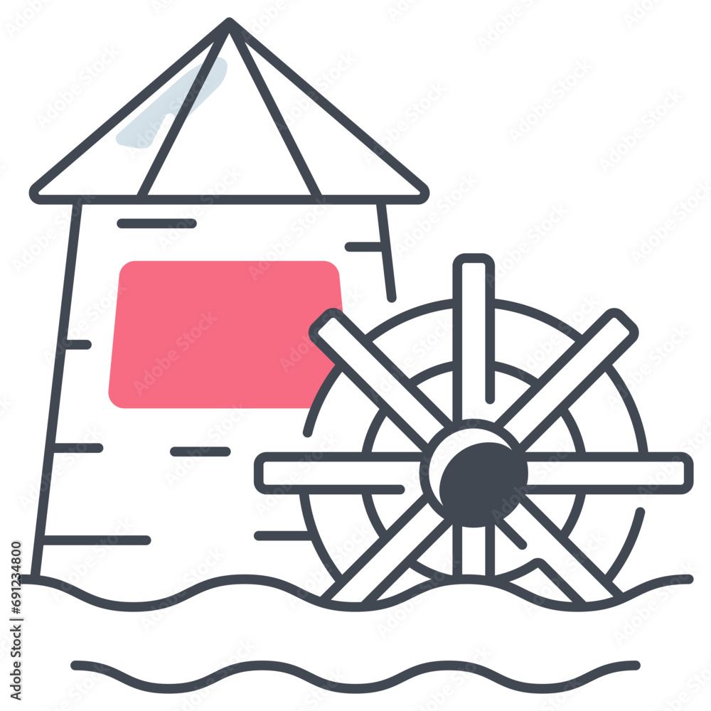 Watermill Icon