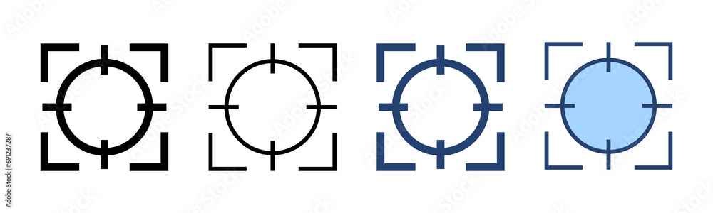 Target icon vector. goal icon vector. target marketing sign and symbol Target icon vector. goal icon vector. target marketing sign and symbol