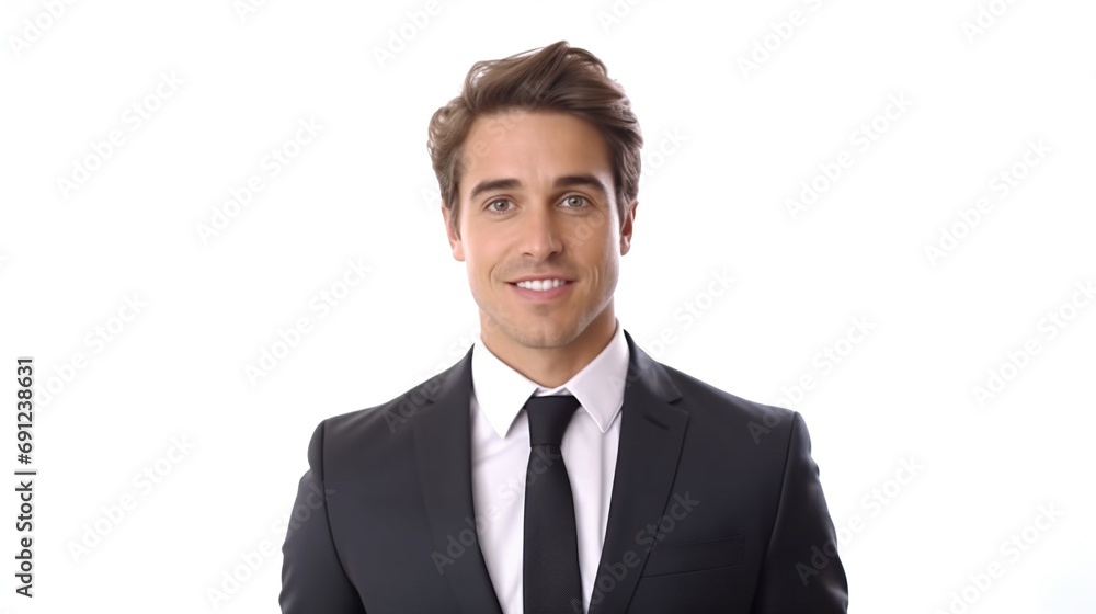 Portrait of a handsome man wearing suit Portrait of a handsome man wearing suit