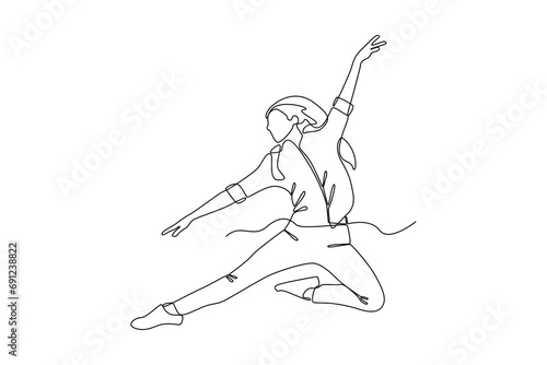 jump with style woman