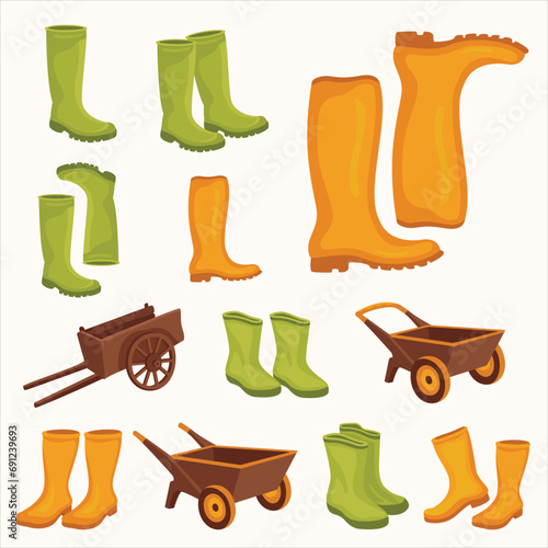 set of boots
