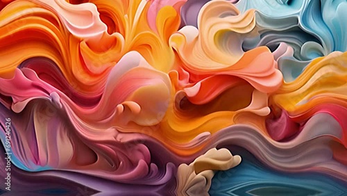 fluid Liquid background abstract animated photo
