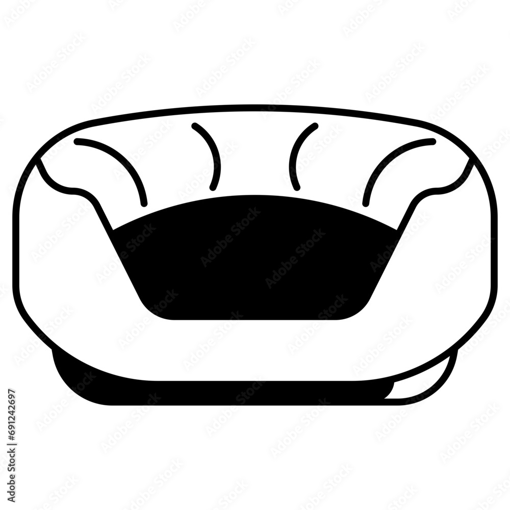 Pet Bed Icon Pet Bed Icon