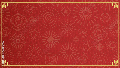 Happy Chinese New Year 2024 background, year of the dragon, Flat Modern design , illustration Vector EPS 10 