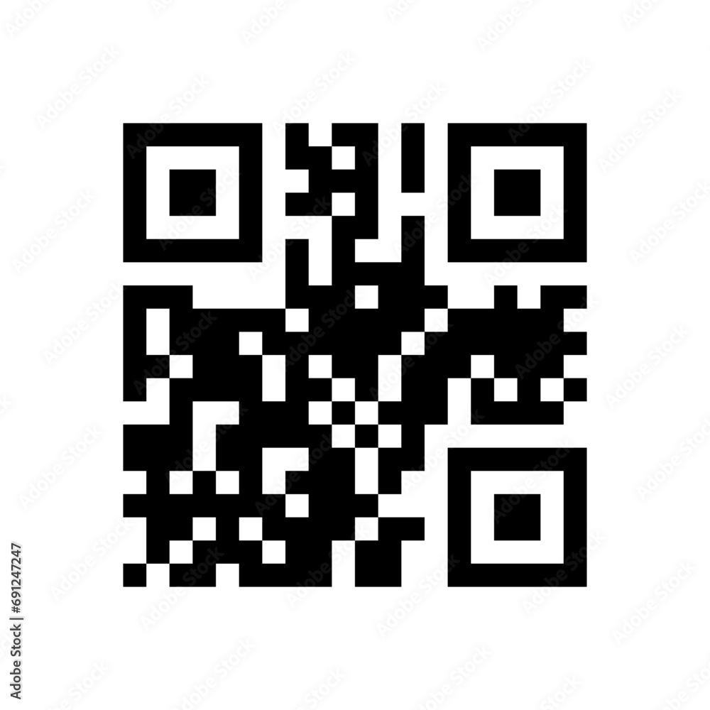 QR code for smartphone. QR code for payment. Inscription scan me with smartphone icon. Vector illustration. EPS 10. QR code for smartphone. QR code for payment. Inscription scan me with smartphone icon. Vector illustration. EPS 10.