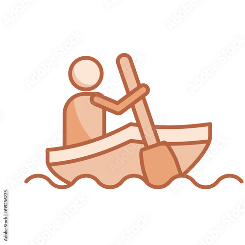 Rafting Icon