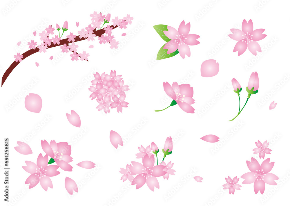 桜の花びらセット