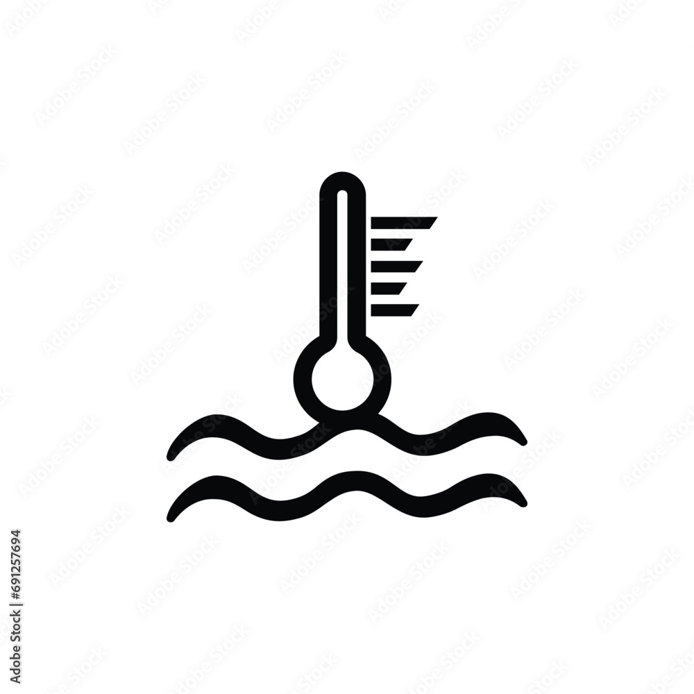 Temperature icon vector Temperature icon vector