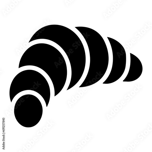 croissant Solid icon
