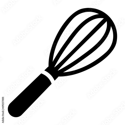 wire whisk Solid icon