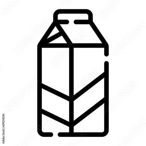 milk Line Icon