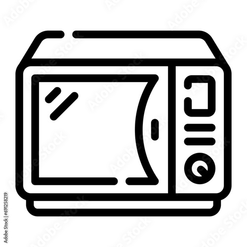 oven Line Icon