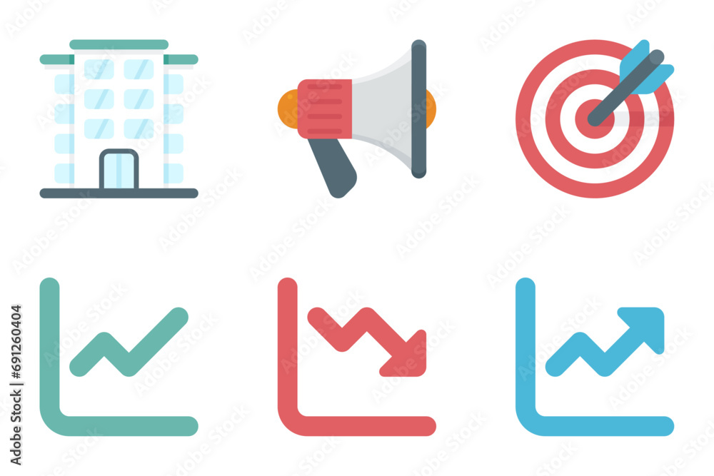 business flat icon set bundle 04 business flat icon set bundle 04