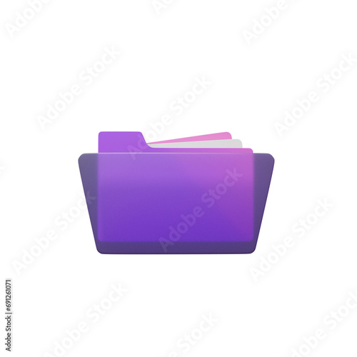 glass morphism file icon transparent background