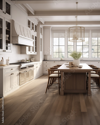 Elegant Contemporary Kitchen Interior Design