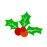 Mistletoe Christmas Vector