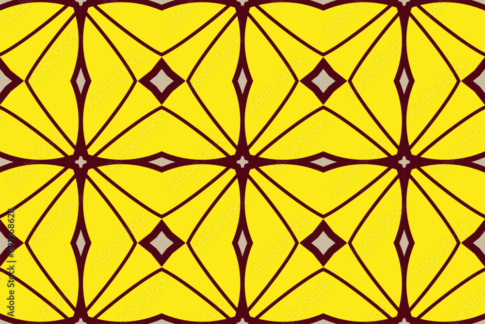 Graphic modern pattern. Simple lattice graphic design