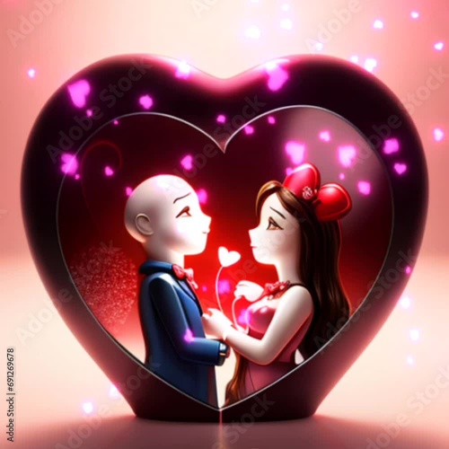 couple with heart. valentine couple, happy valentines day greeting, happy valentines wallpaper, 